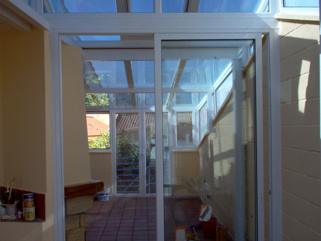 Techo de vidrio en Jaca