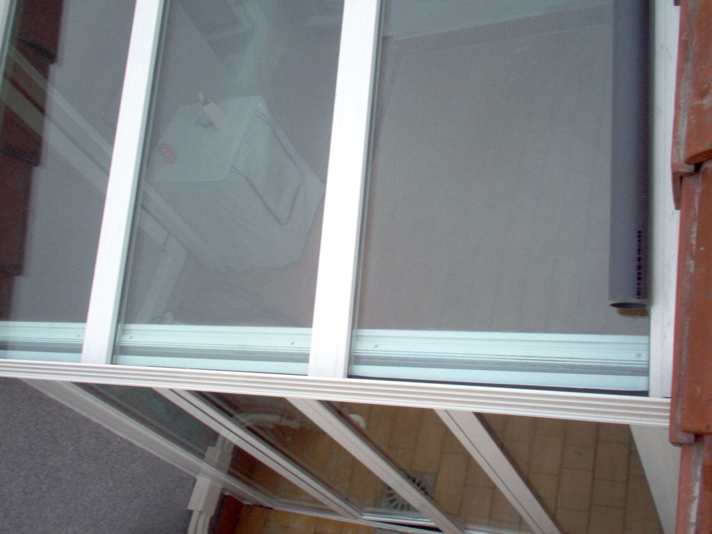 Cerramiento de terraza con cristal