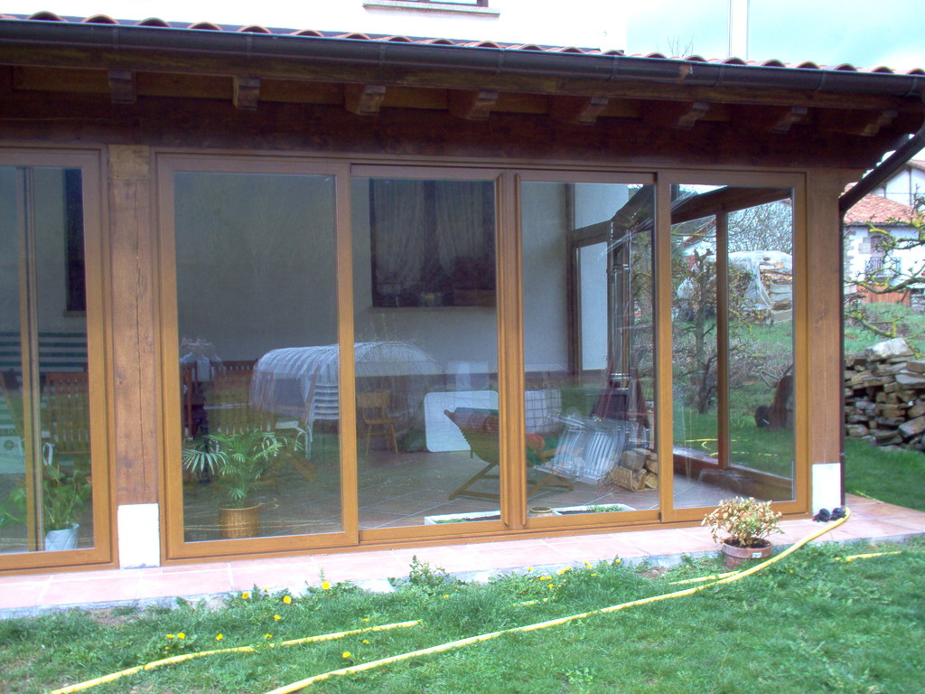 Puertas correderas para porches