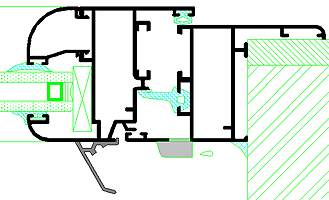 Sección de la serie 4045 de Alumarte