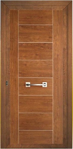 Puerta de entrada de aluminio Vizcaya