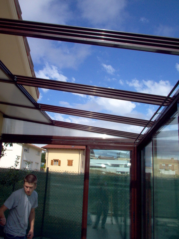 Disfrute del cielo azul