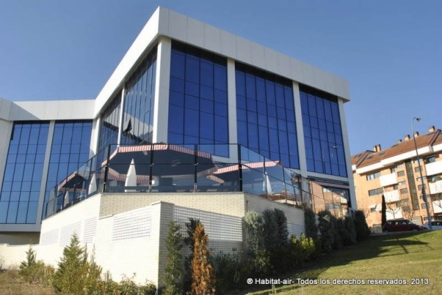 Separadores vidrio restaurante