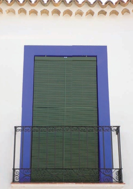 Persiana alicantina instalada