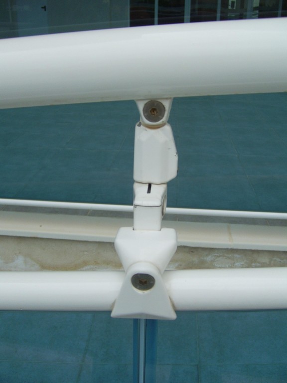 Soporte de valla de piscina