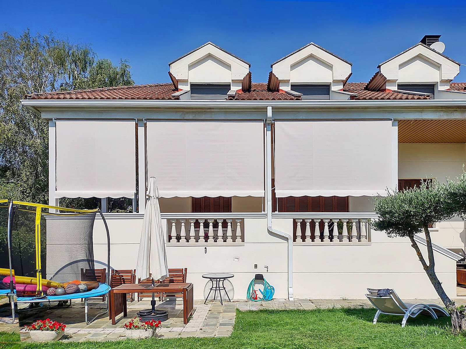 Toldos verticales terraza brazo stor Navarra