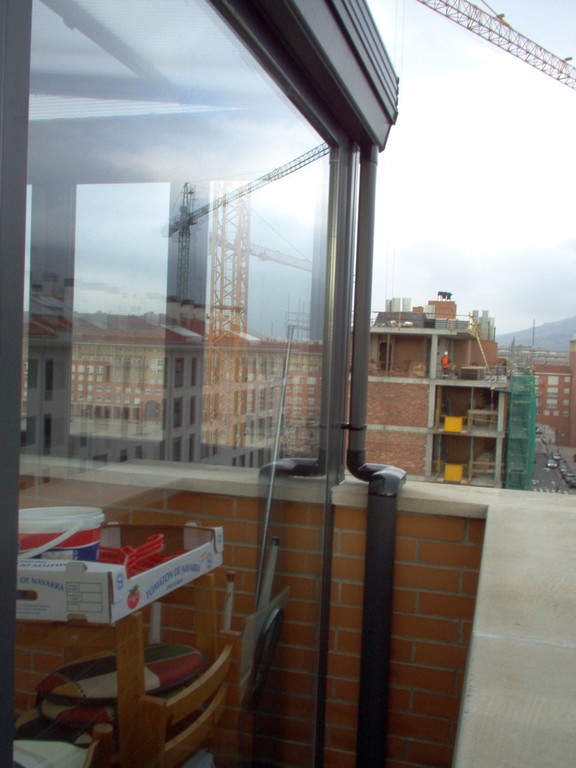 Bajantes de aluminio para cerramiento