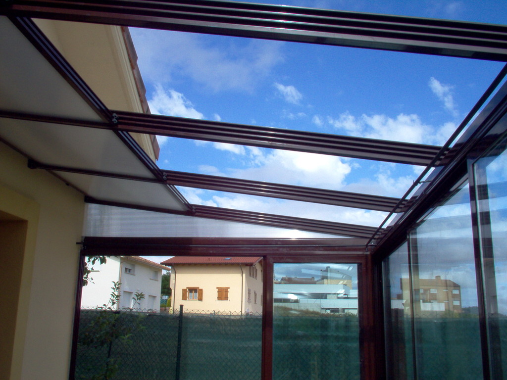 Techo abierto manualmente