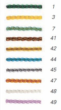 Colores de la cortina antimoscas de plástico Manacor