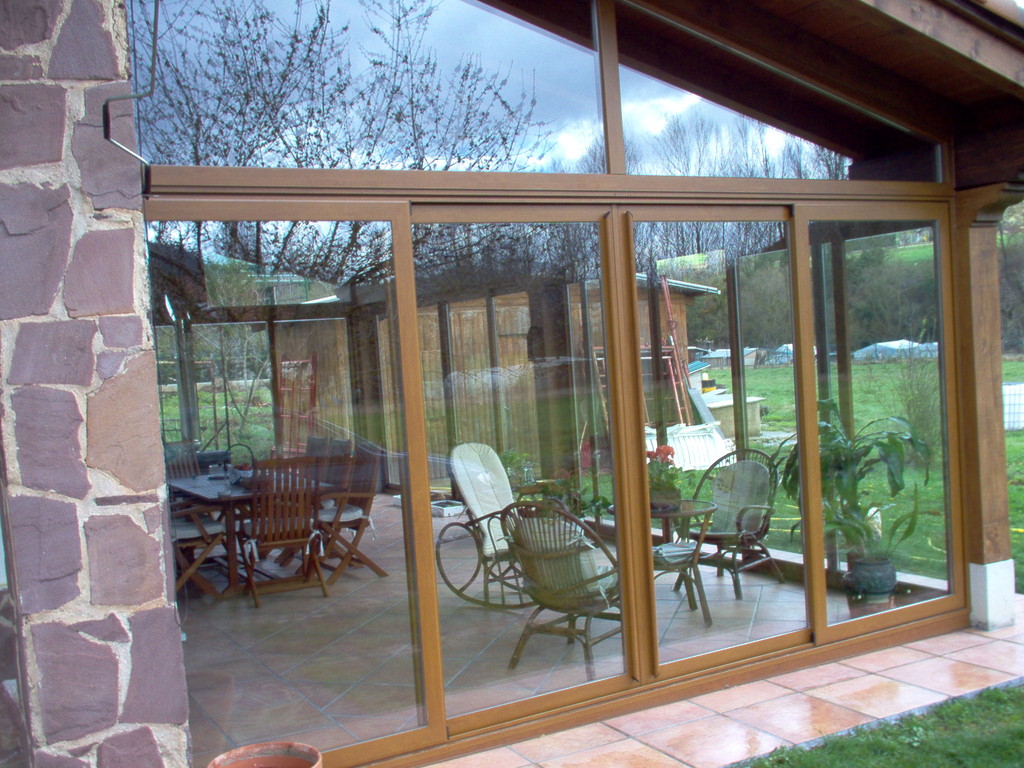 Puertas correderas con rotura de puente térmico