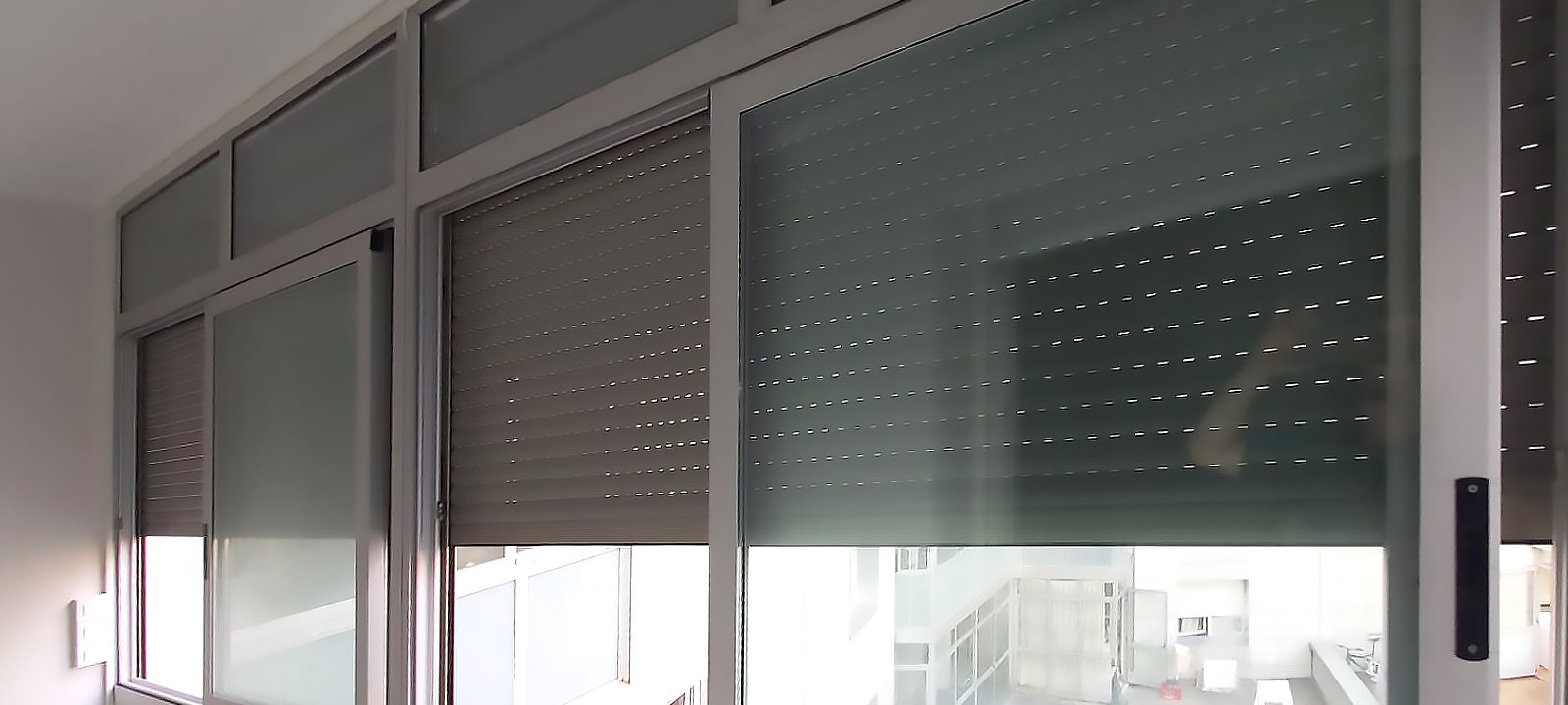 Persianas de aluminio exteriores en Pamplona