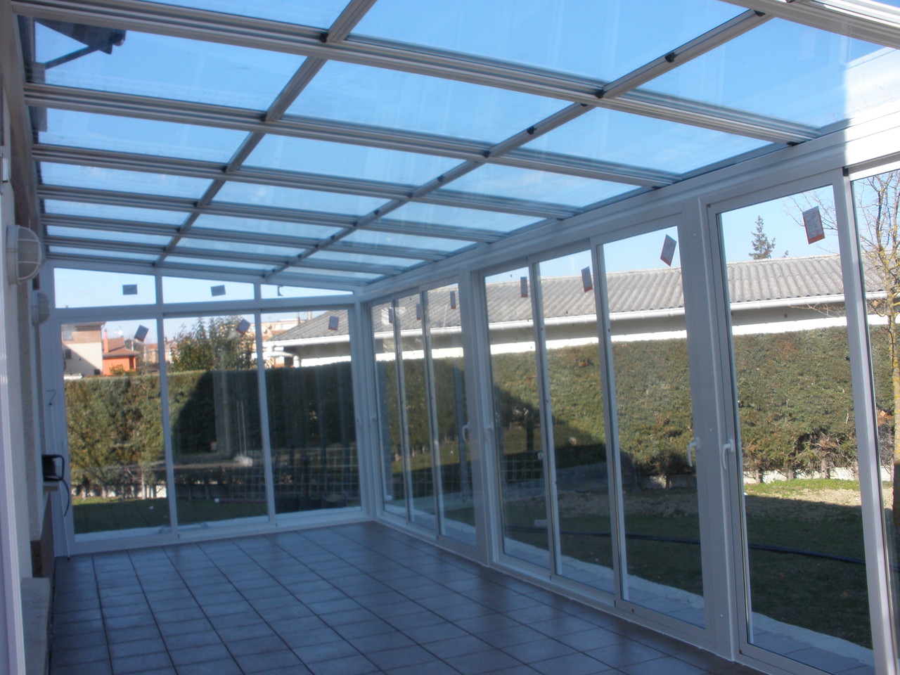 Cerramiento móvil techo