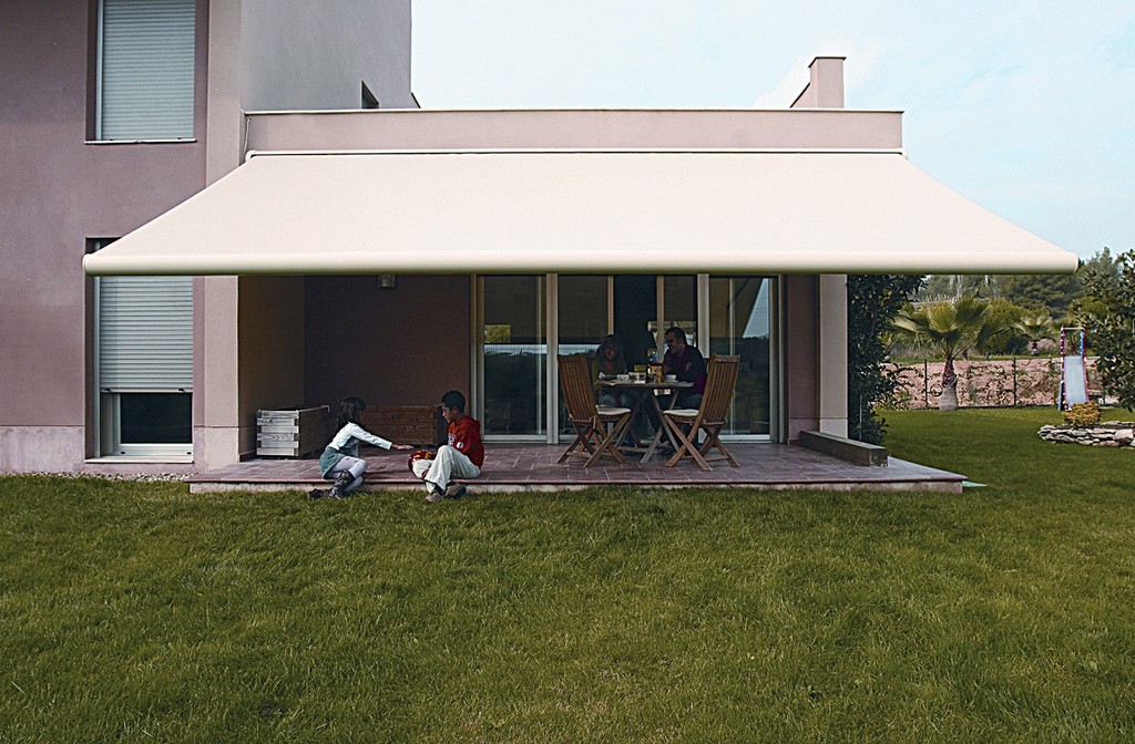 Toldos cofre para jardín