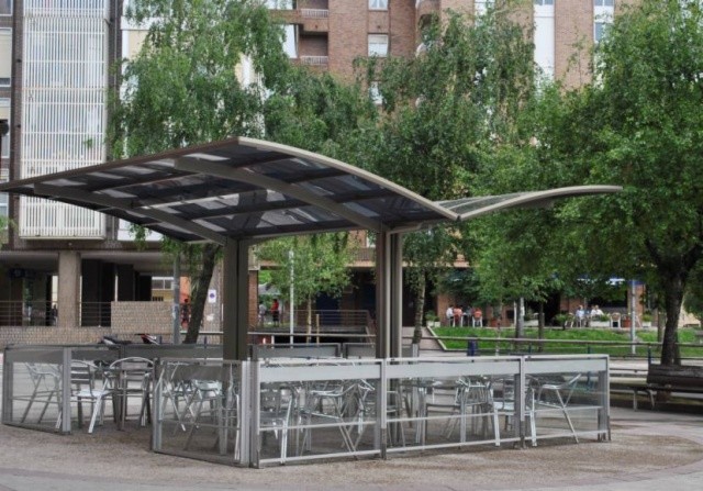 Cortavientos aluminio 