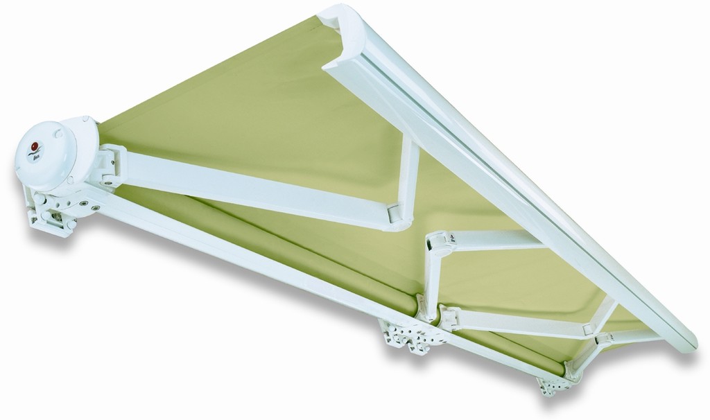 Toldo de brazos extensibles con cofre