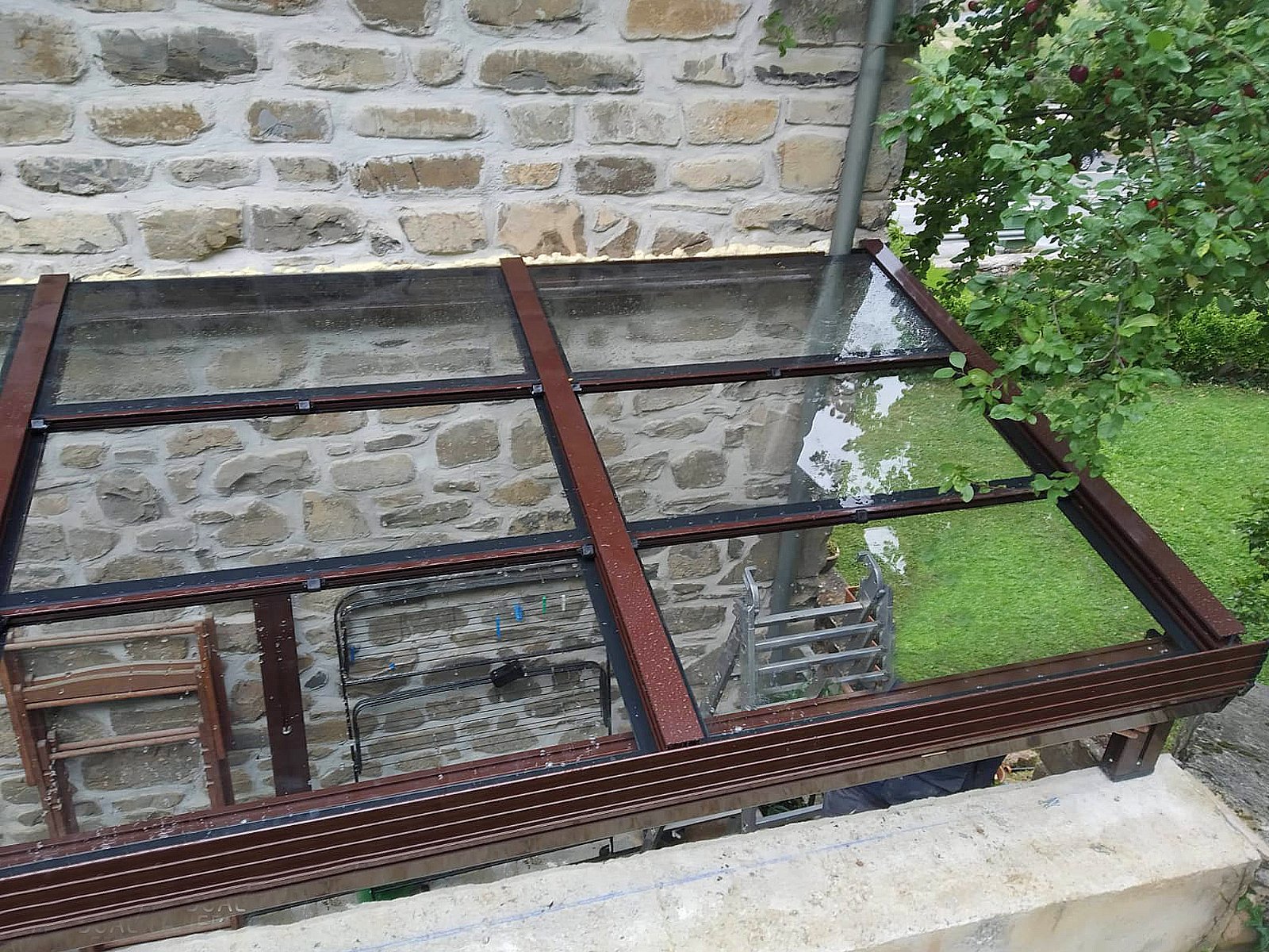 Techos móviles de cristal Pamplona