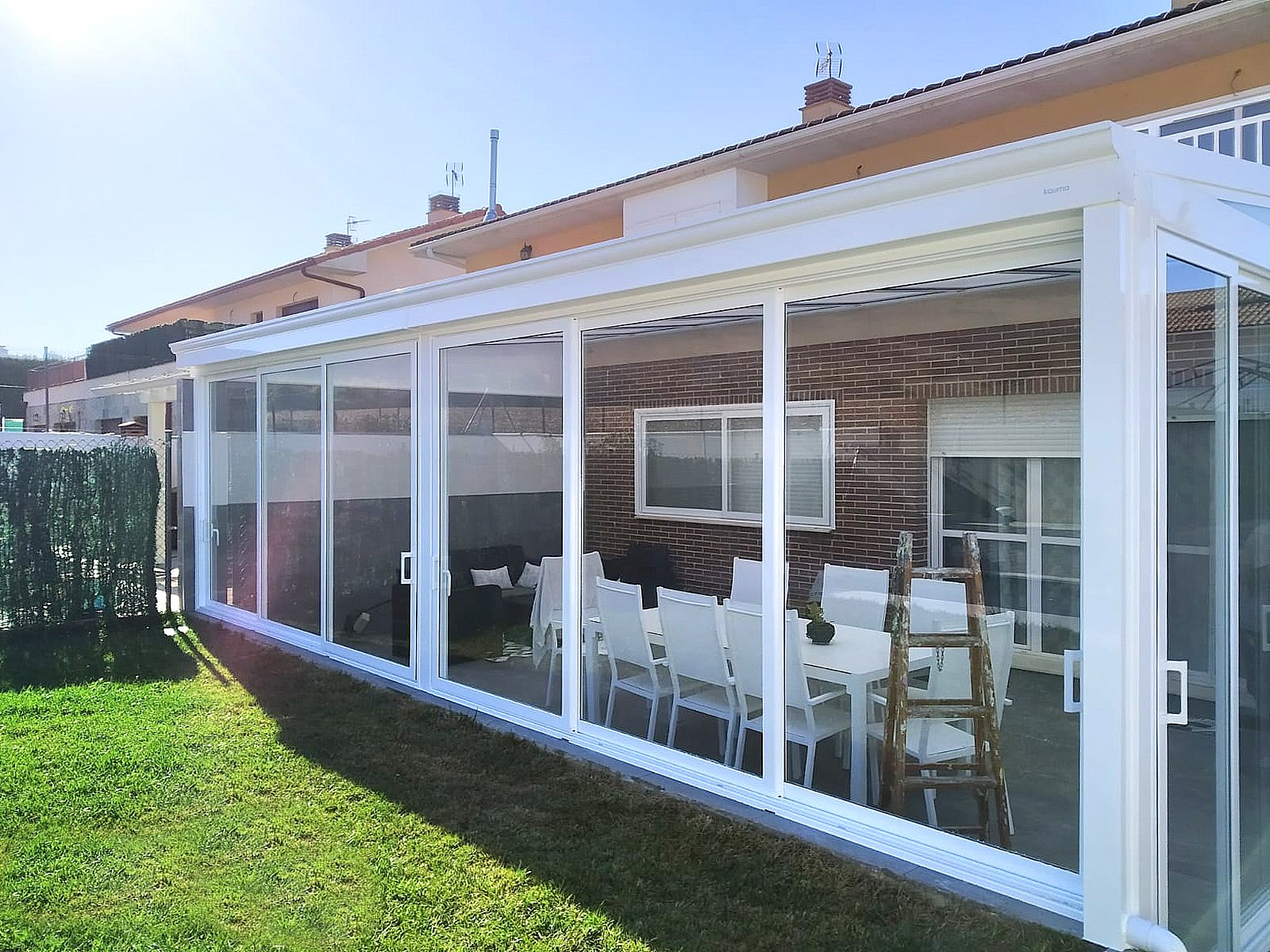 Porches de policarbonato en Navarra