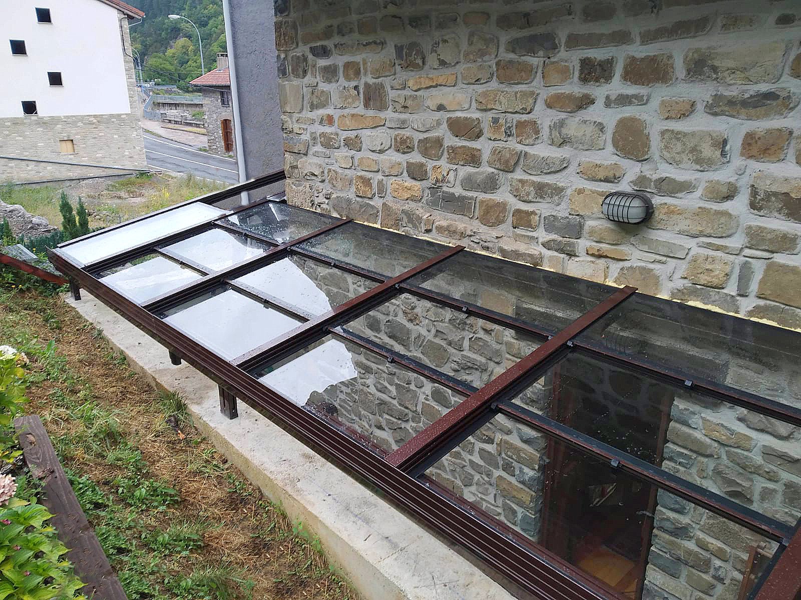 Techos móviles de cristal en Navarra