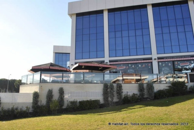 separadores regulables de vidrio