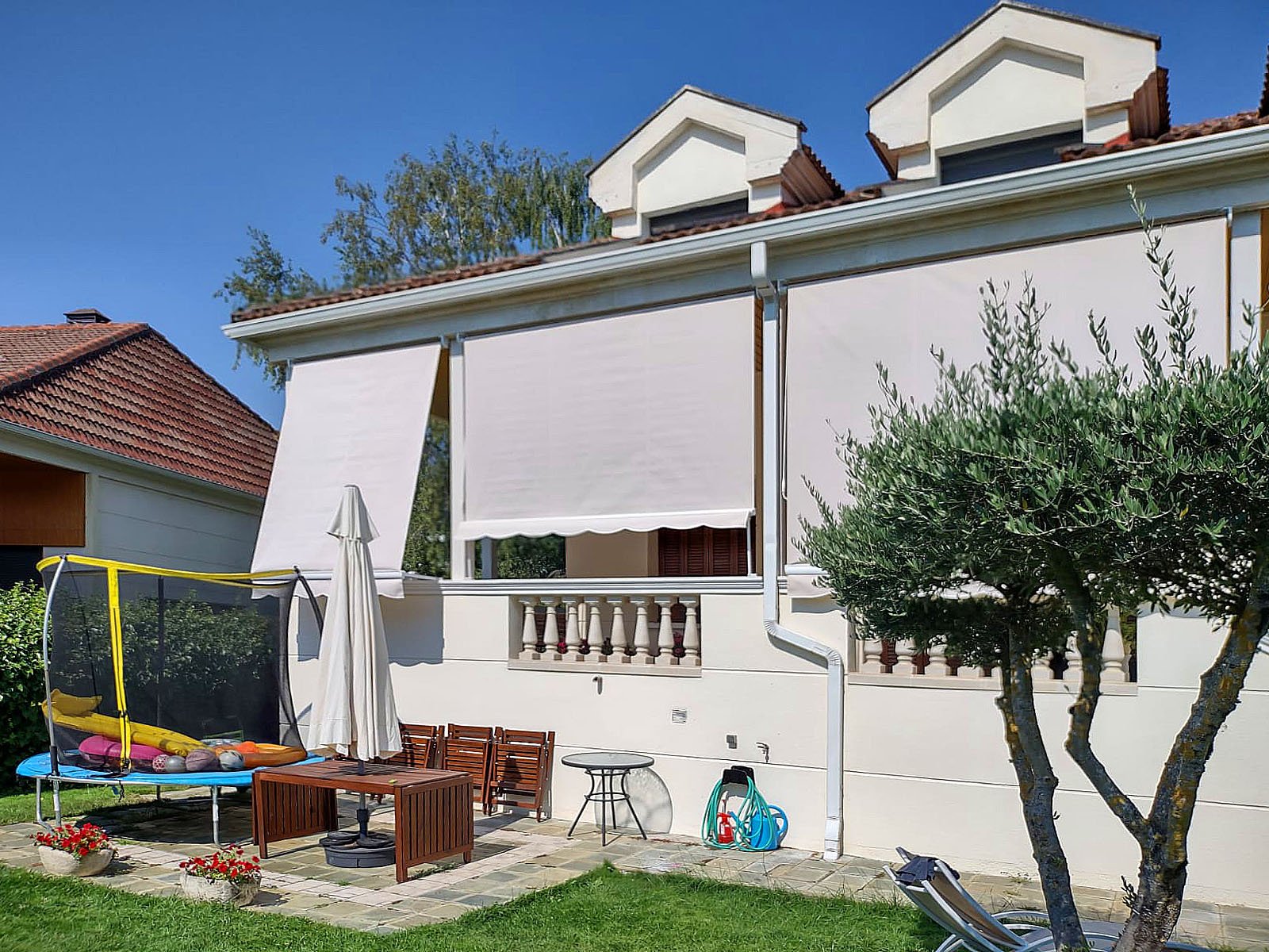 Toldos verticales terraza brazo stor Zizur