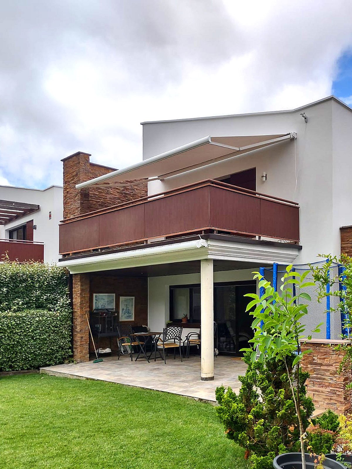 Toldos cofre terraza Pamplona