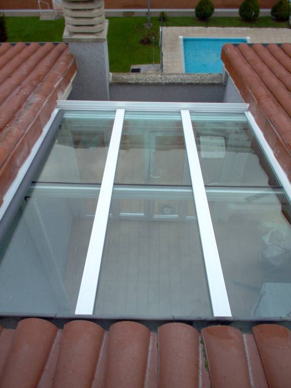 Cristales para techo