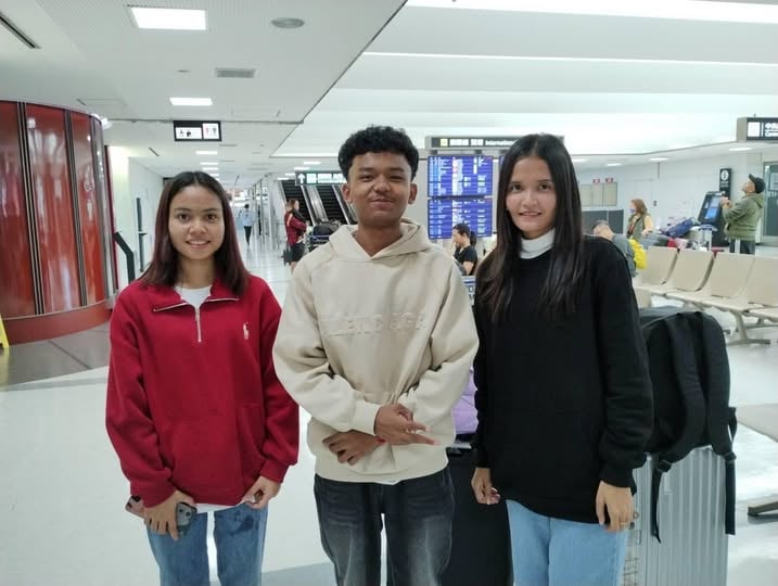 2025年10月8日来日　留学生として日本語学校に入学