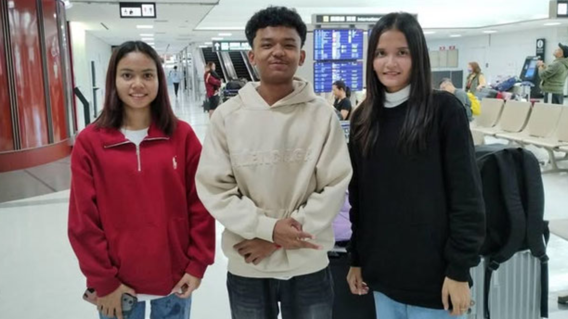 留学生のお迎えに行きました！