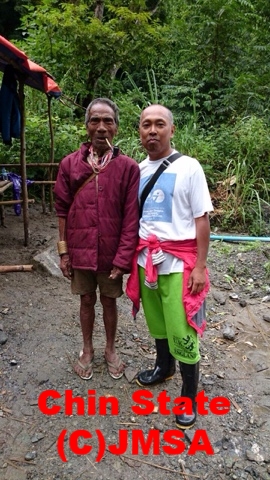 チン州、ミンダットで通訳派遣