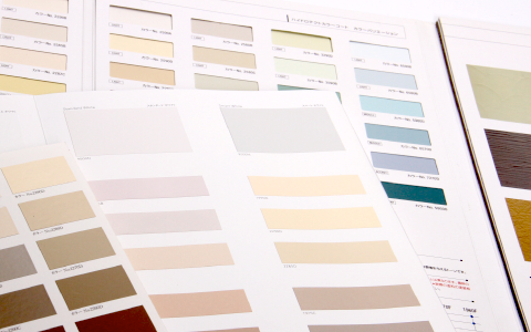 ソリッドカラー見本作成