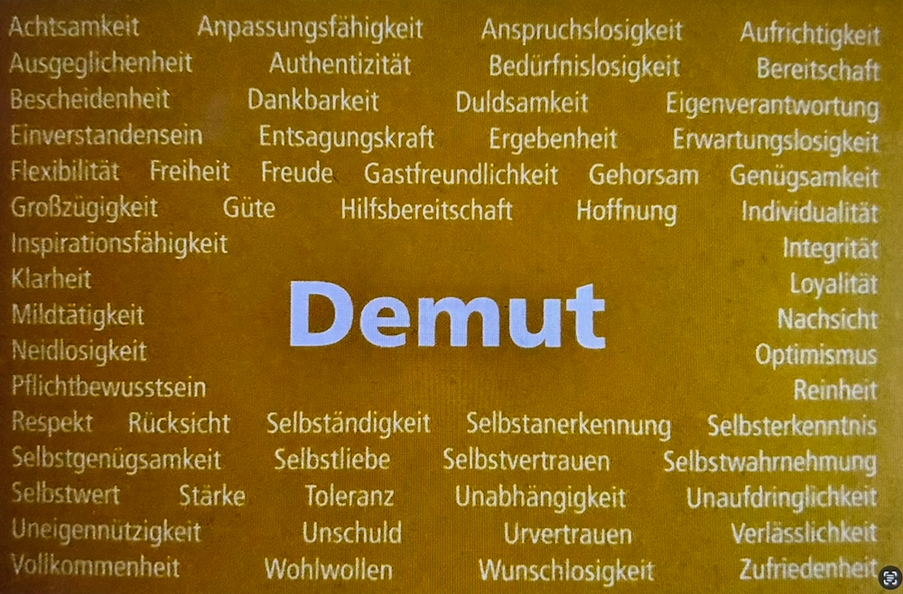 Ein ganz wichtiges Wort ⬆️ für mich. 