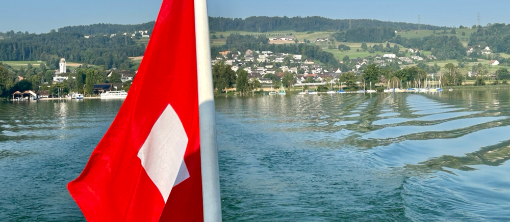 Mit dem Schiff von der Schifflände Maur - nach Uster. Immer wieder ein schönes „Feeling“.