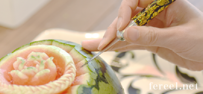 フルーツカービングレッスン＆オーダー