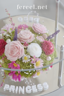 ソープカービング石けんのお花ギフト