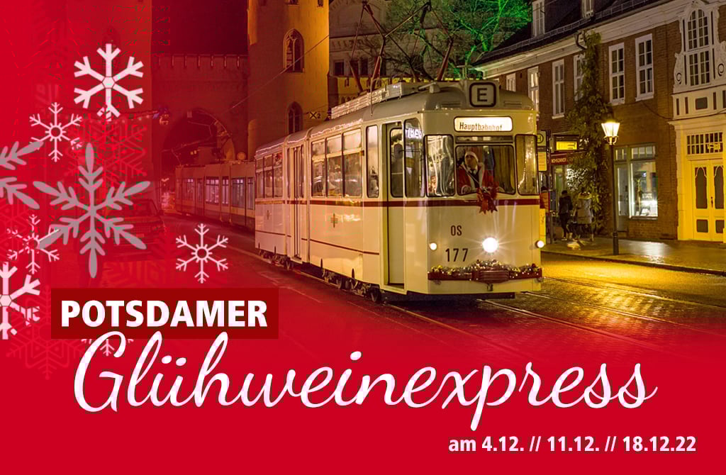 An drei Advents-Sonntagen: Der Glühwein-Express fährt!