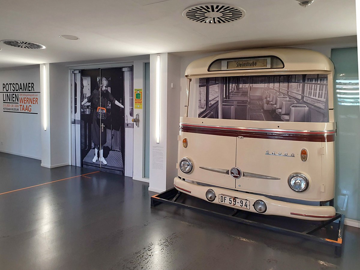 Ein Stückchen Obus zurück in Potsdam