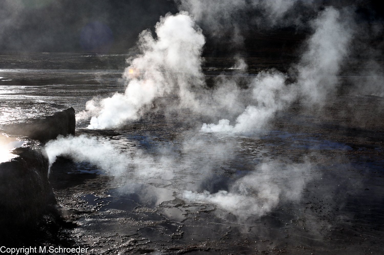Die höchstgelegenen Geysire der Erde