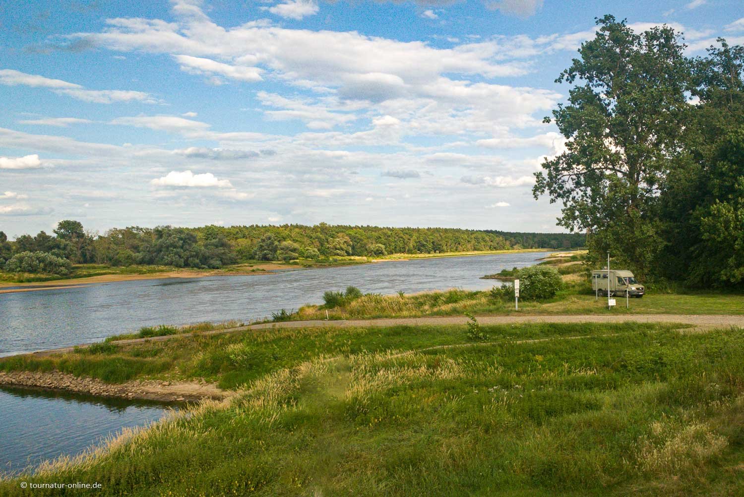 Flusslandschaft Elbe