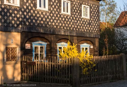 Umgebindehäuser in Obercunnersdorf