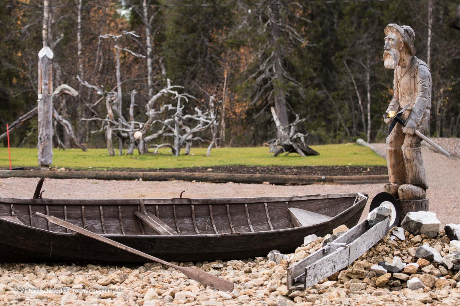 - Goldrausch in Tankavaara Village