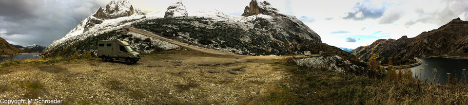 Über die große Dolomitenstraße ins Etschtal