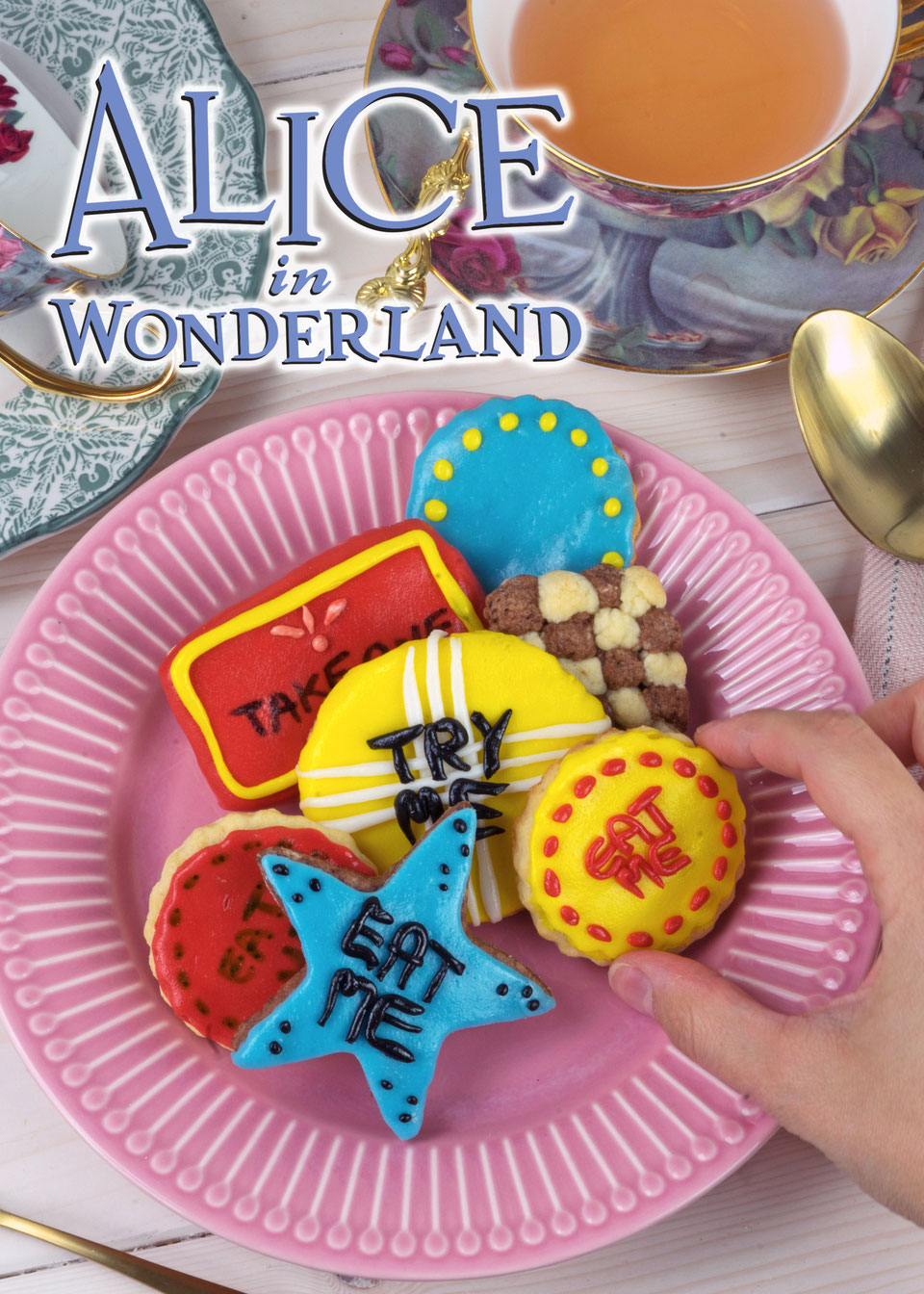 Alice im Wunderland Kekse