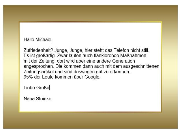 Google Ads: "Das Telefon steht nicht still!"