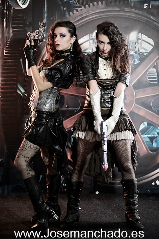 Moda Steampunk, semana moda gothica, book steampunk, sesion fotos steampunk, fotografo steampunk, modelos steampunk, agencia modelos madrid