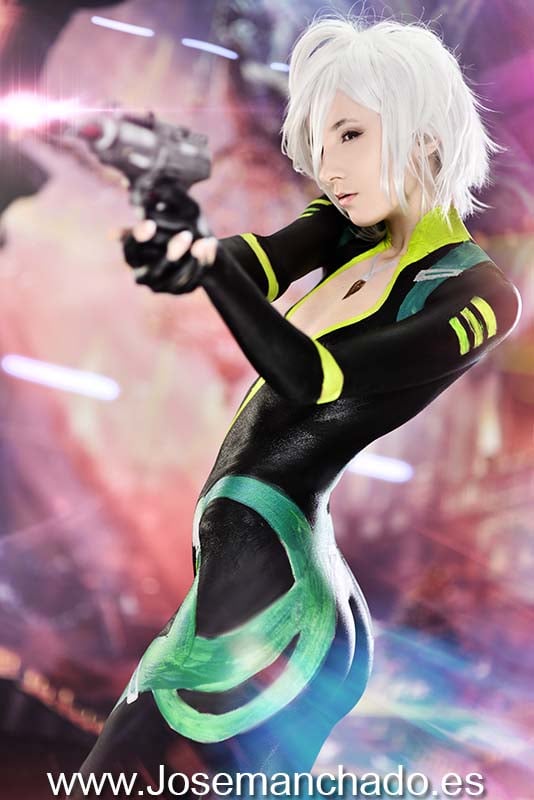 bodypaint, rei yamato, bodypaint cosplay, bodypaint anime, bodypaint yamato, josemanchado, fotografo madrid