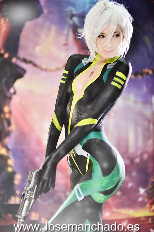 bodypaint, rei yamato, bodypaint cosplay, bodypaint anime, bodypaint yamato, josemanchado, fotografo madrid