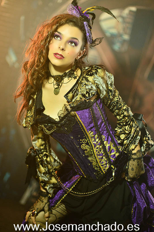 Moda Steampunk, semana moda gothica, book steampunk, sesion fotos steampunk, fotografo steampunk, modelos steampunk, agencia modelos madrid
