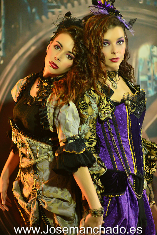 Moda Steampunk, semana moda gothica, book steampunk, sesion fotos steampunk, fotografo steampunk, modelos steampunk, agencia modelos madrid