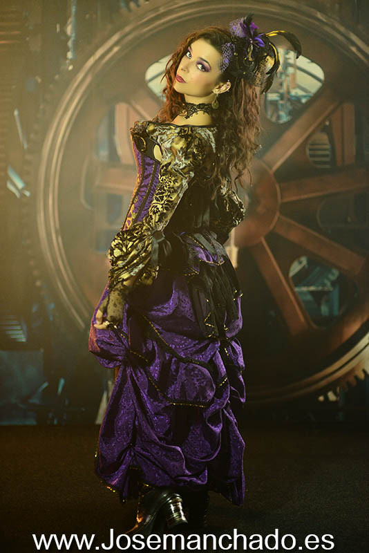Moda Steampunk, semana moda gothica, book steampunk, sesion fotos steampunk, fotografo steampunk, modelos steampunk, agencia modelos madrid