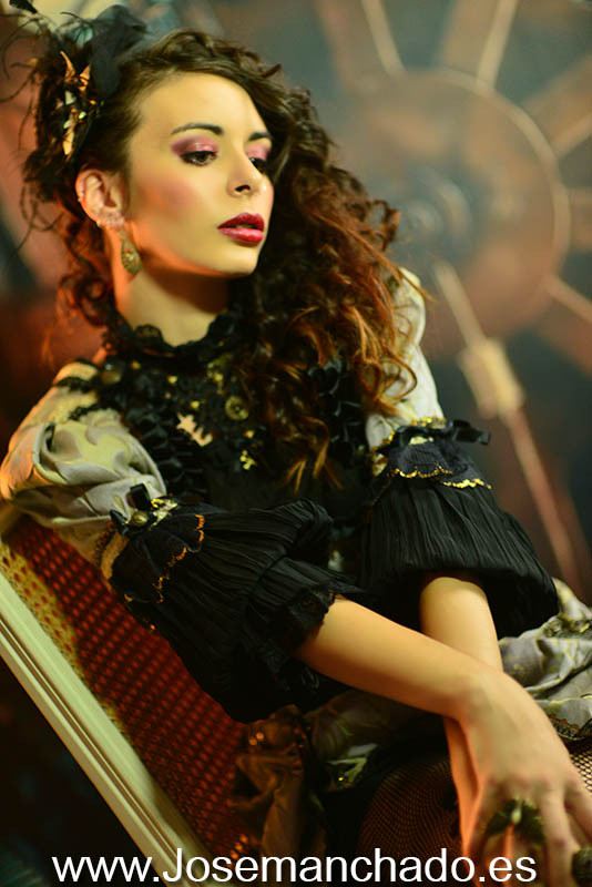 Moda Steampunk, semana moda gothica, book steampunk, sesion fotos steampunk, fotografo steampunk, modelos steampunk, agencia modelos madrid